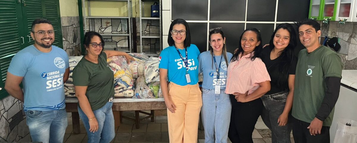 Fundação Bom Samaritano participa da entrega de doações da 2ª Corrida Nacional do SESI