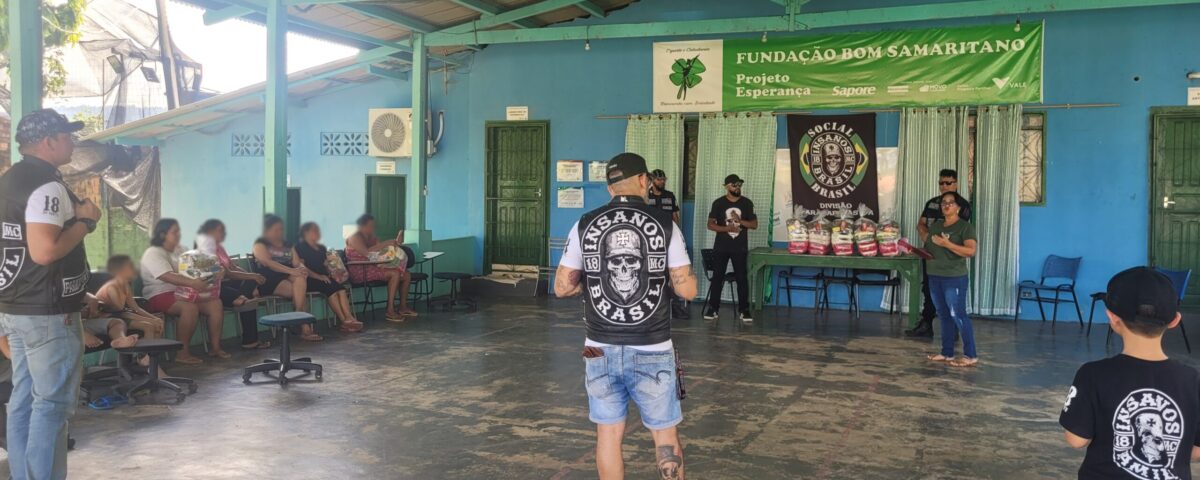 Insanos MC e Projeto Esperança em ação social em Parauapebas