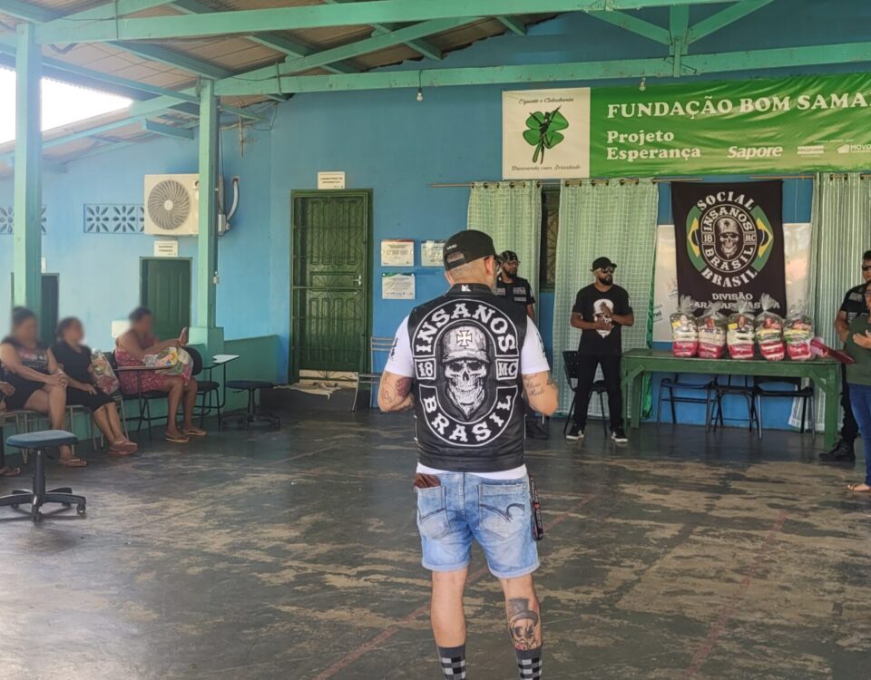 Insanos MC e Projeto Esperança em ação social em Parauapebas
