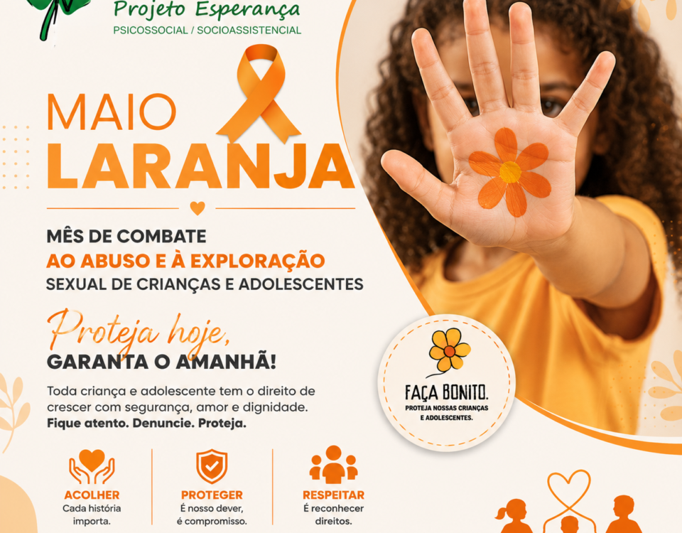Maio Laranja: Proteção, Conscientização e Combate ao Abuso Infantil