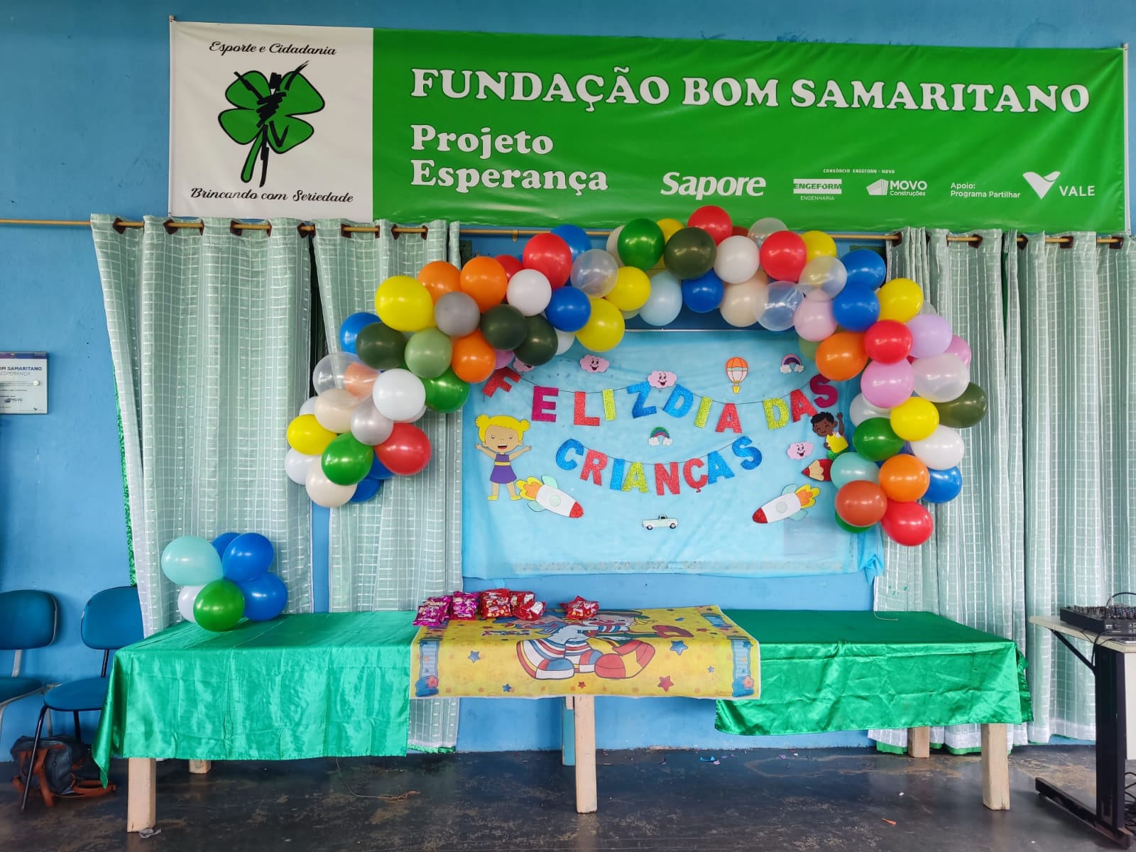 Fundação Bom Samaritano e FADESA promovem Dia das Crianças com diversão, cuidados e serviços para a comunidade em 2025